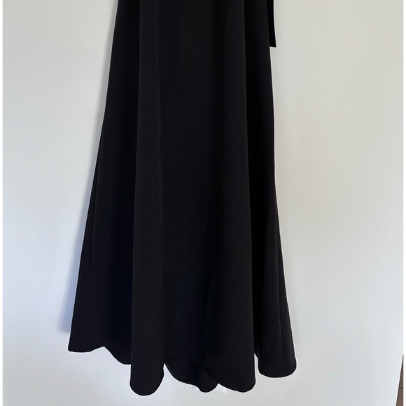 New Tuckernuck Black Jagger Halter Embellished Midi Dress Size XL - Picture 8 of 16